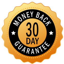 30-day money-back guarantee badge